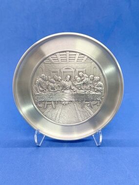 Royal Selangor Pewter The Last Supper 5.5" Collectible Pewter Plate
